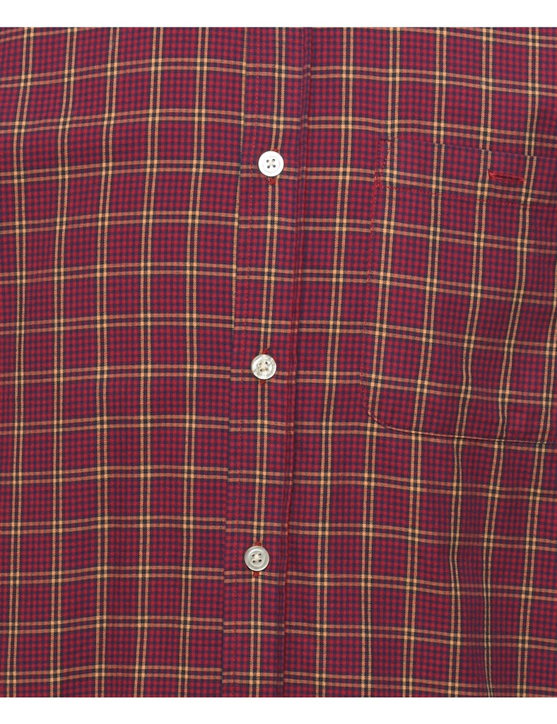 Orvis Red Checked Shirt - M