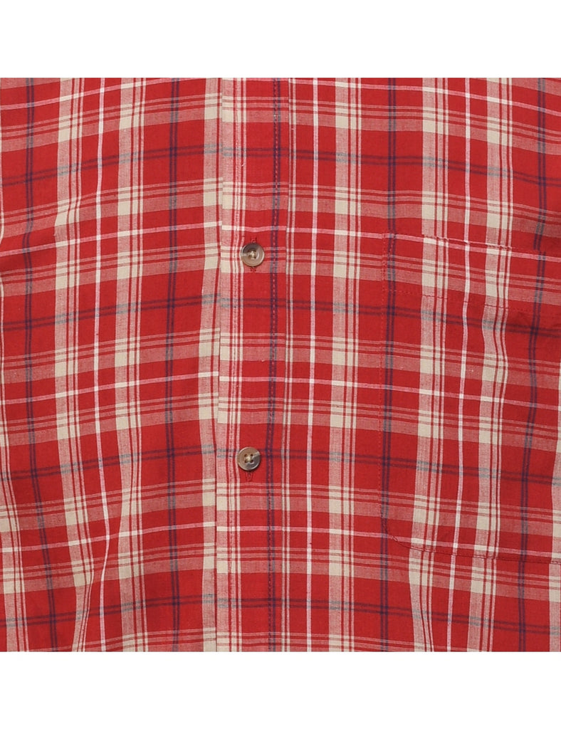 Puritan Red Checked Shirt - L
