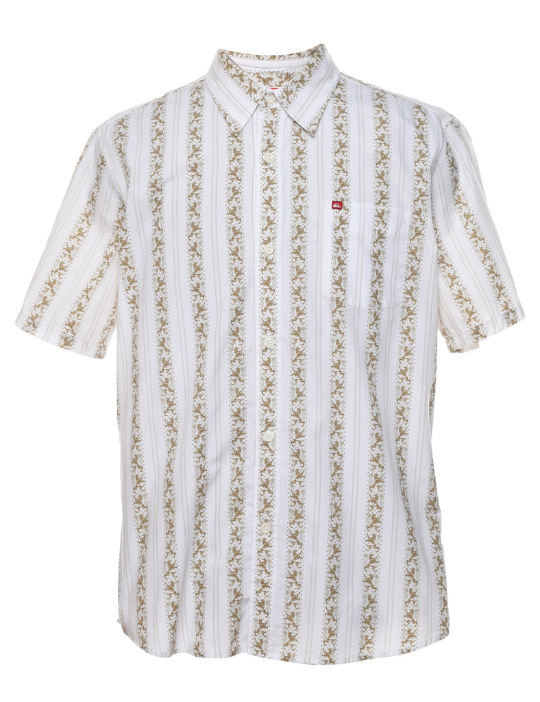 Quiksilver Floral Shirt - L