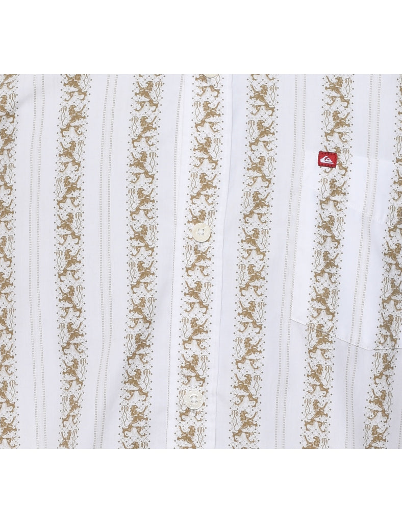 Quiksilver Floral Shirt - L