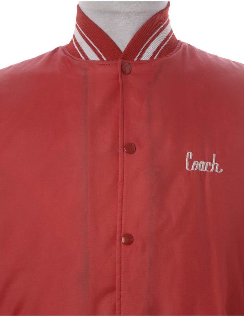 Beyond Retro Label Rapids Softball Team Jacket
