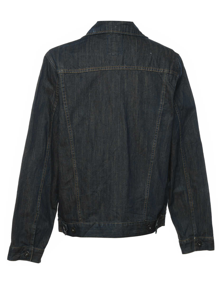 Red camel on sale denim jacket