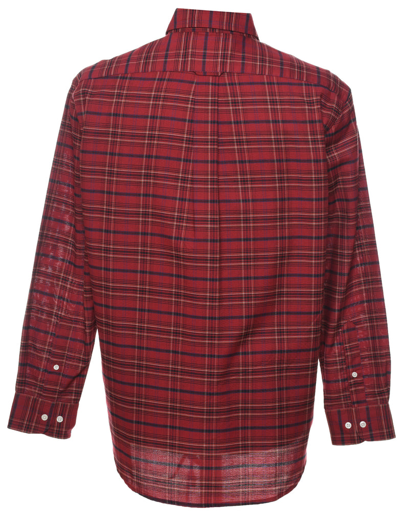 Red Checked Shirt - M