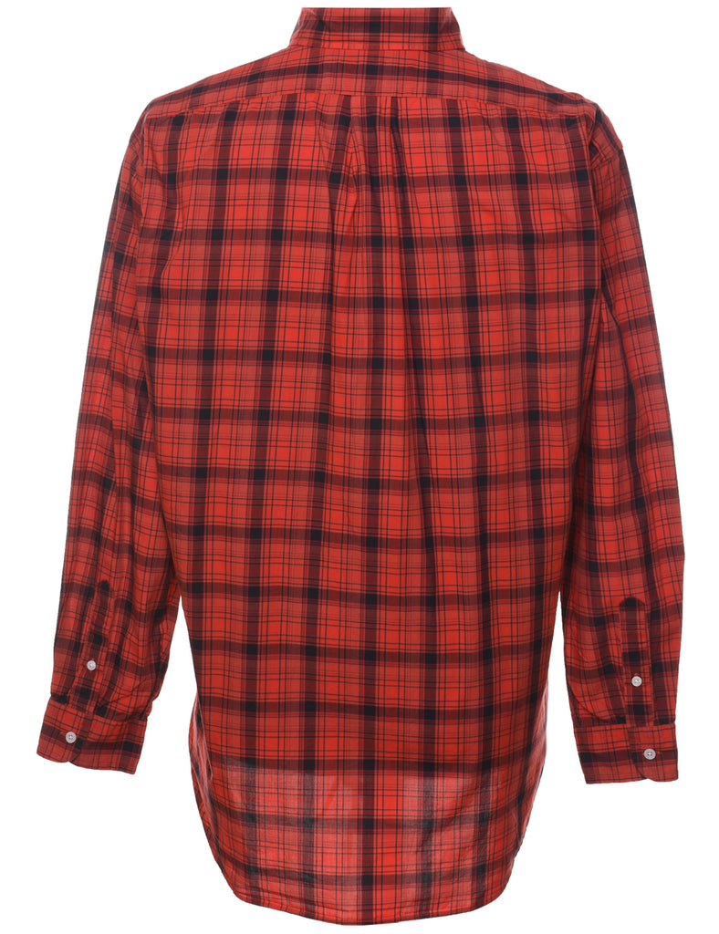 Red Checked Shirt - M