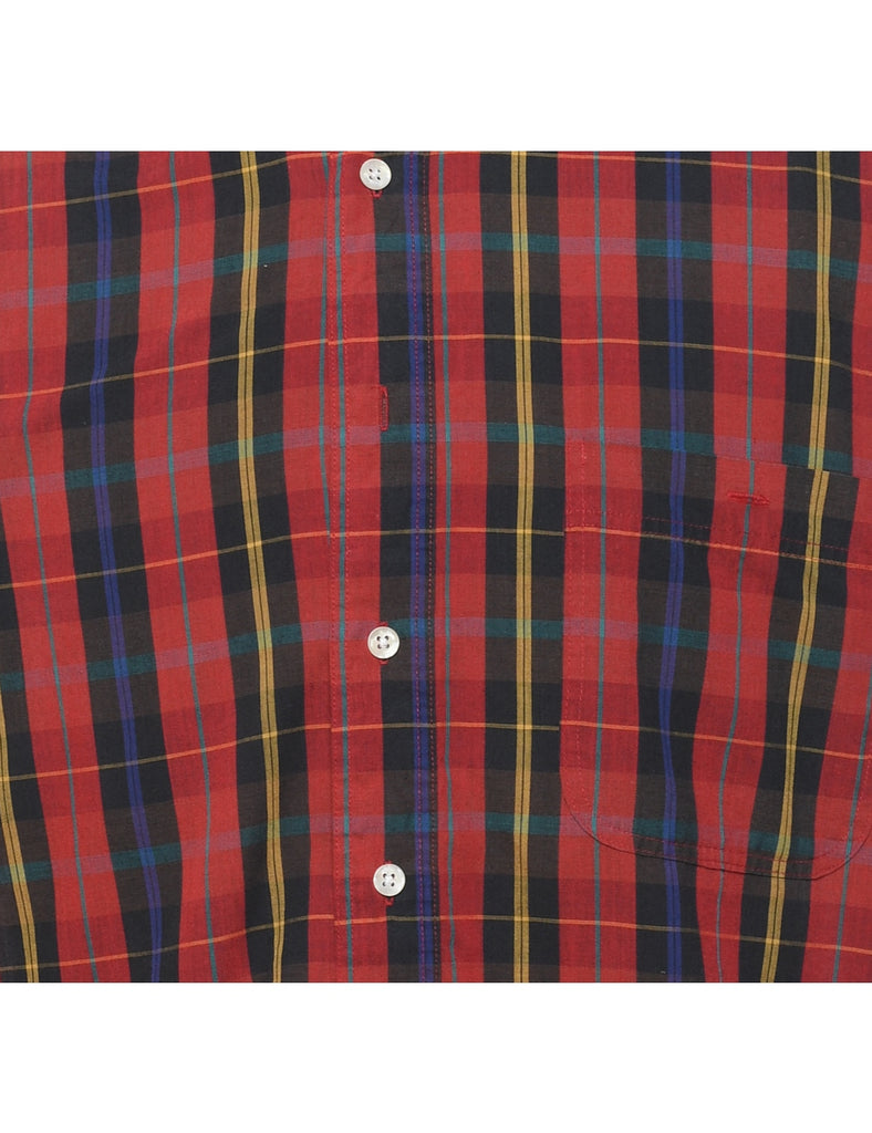 Red Checked Shirt - M