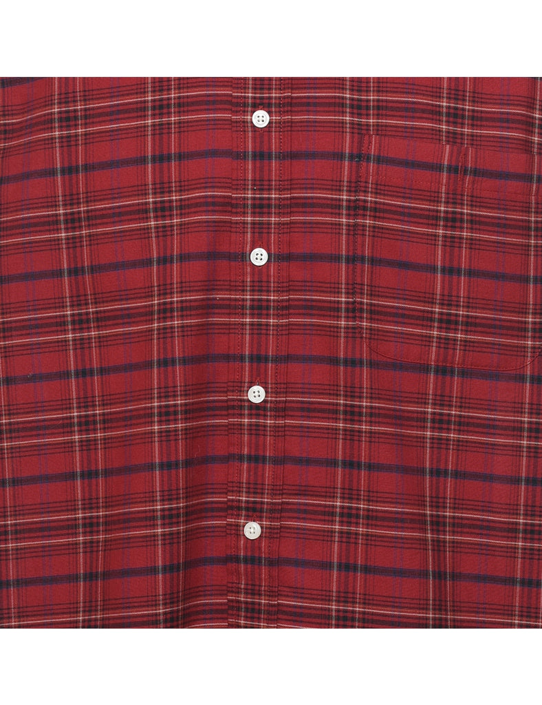 Red Checked Shirt - M