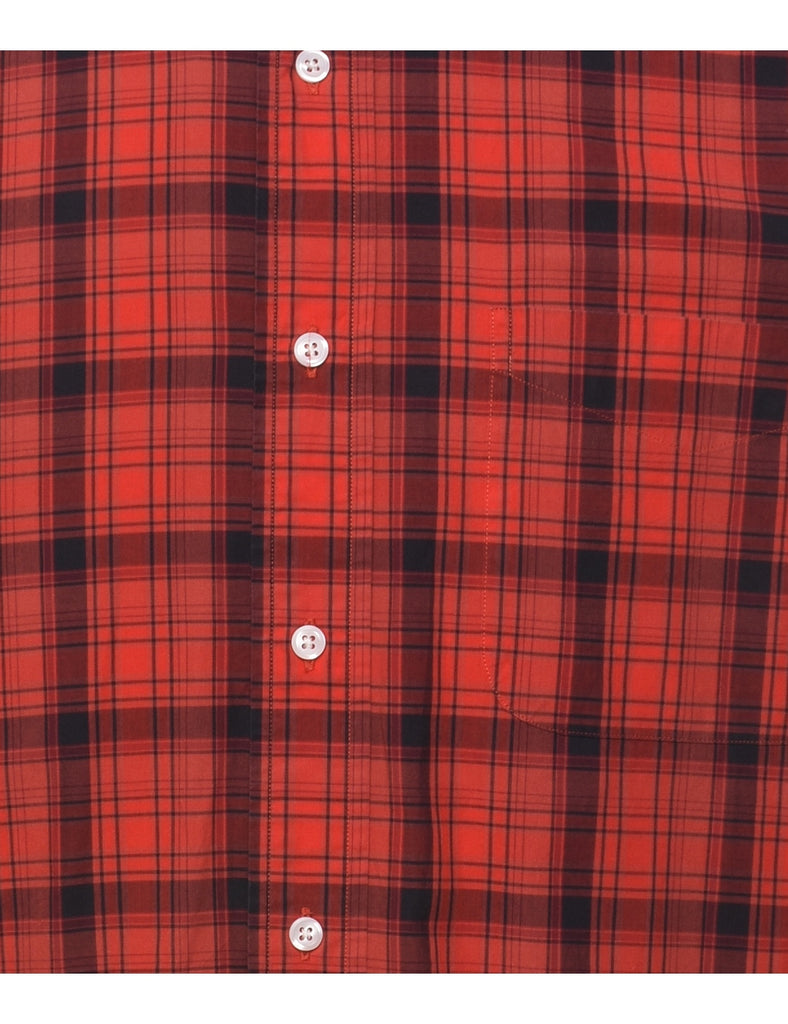 Red Checked Shirt - M