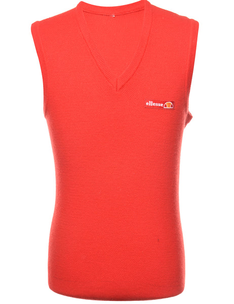 Red Sweater Vest M