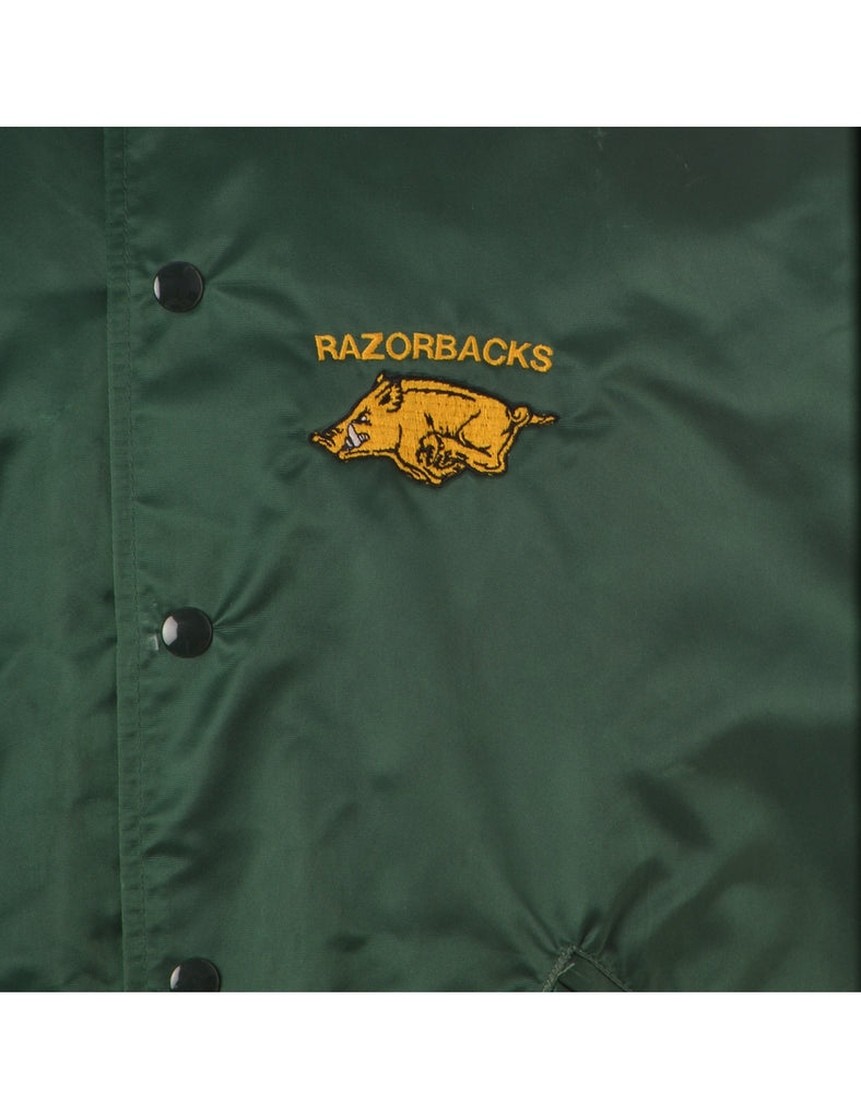Beyond Retro Label Ribbed Vintage Team Jacket
