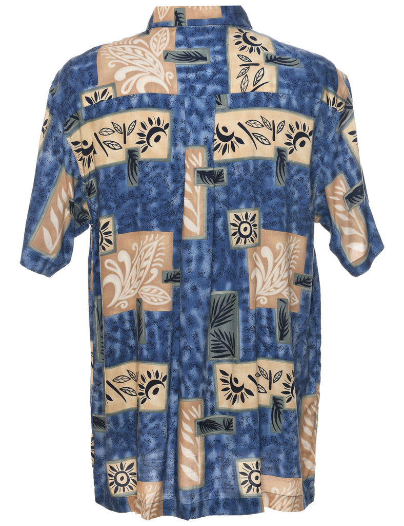 Short Sleeve Hawaiian Shirt - L
