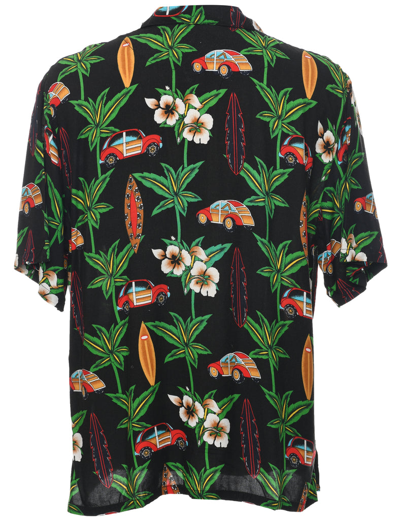 Short Sleeve Hawaiian Shirt - M