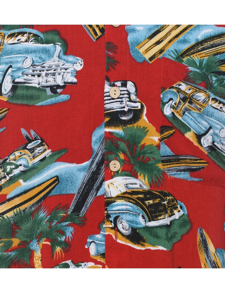 Short Sleeve Hawaiian Shirt - XL