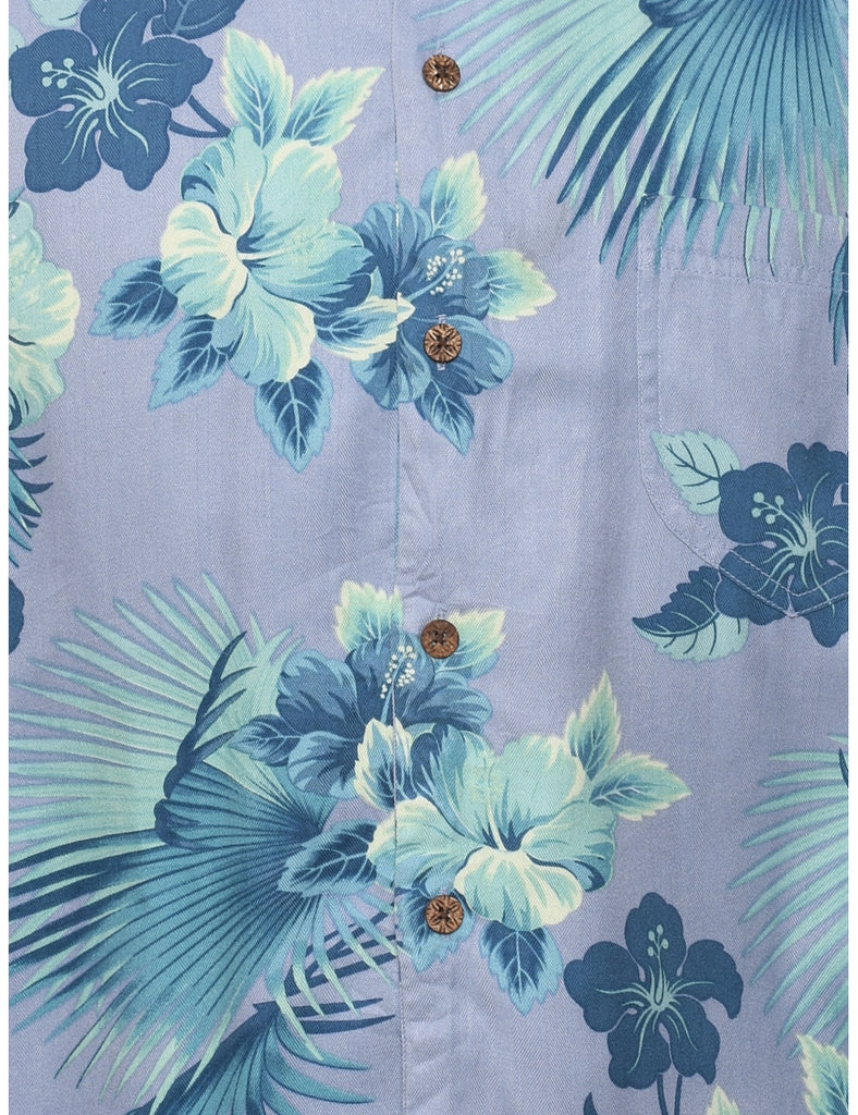 Silk Hawaiian Shirt - S