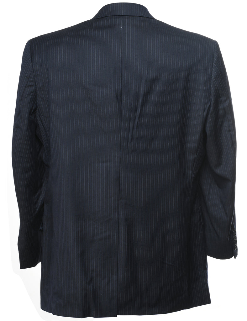 Striped Navy Classic Blazer - XL