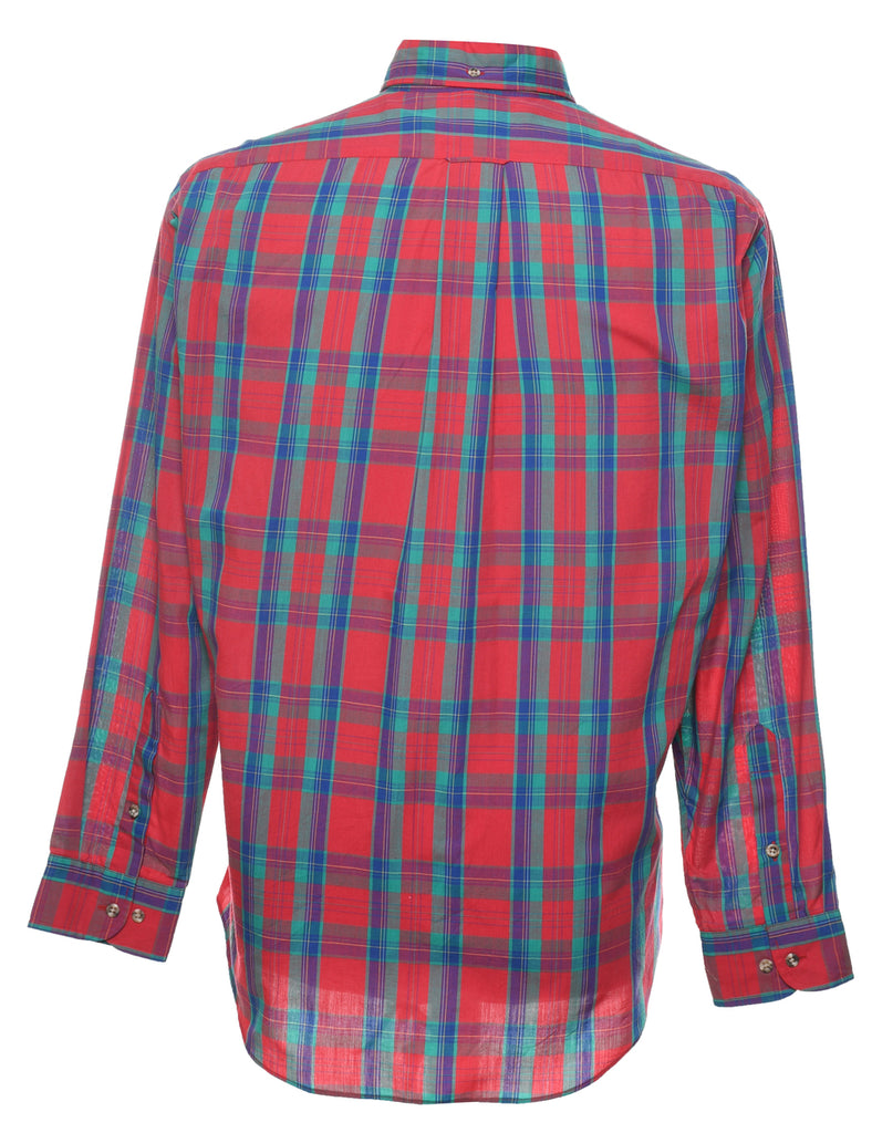 The Fox Collection Checked Shirt - L