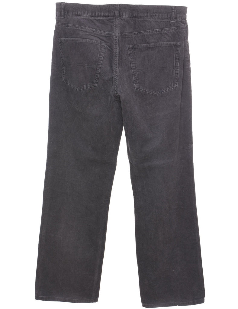 Tommy Hilfiger Grey Classic Corduroy Trousers - W34 L32