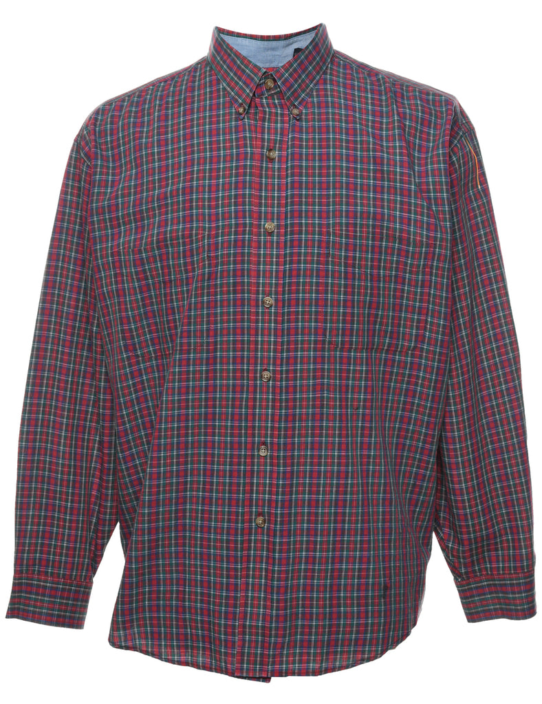 Van Heusen Checked Shirt - L