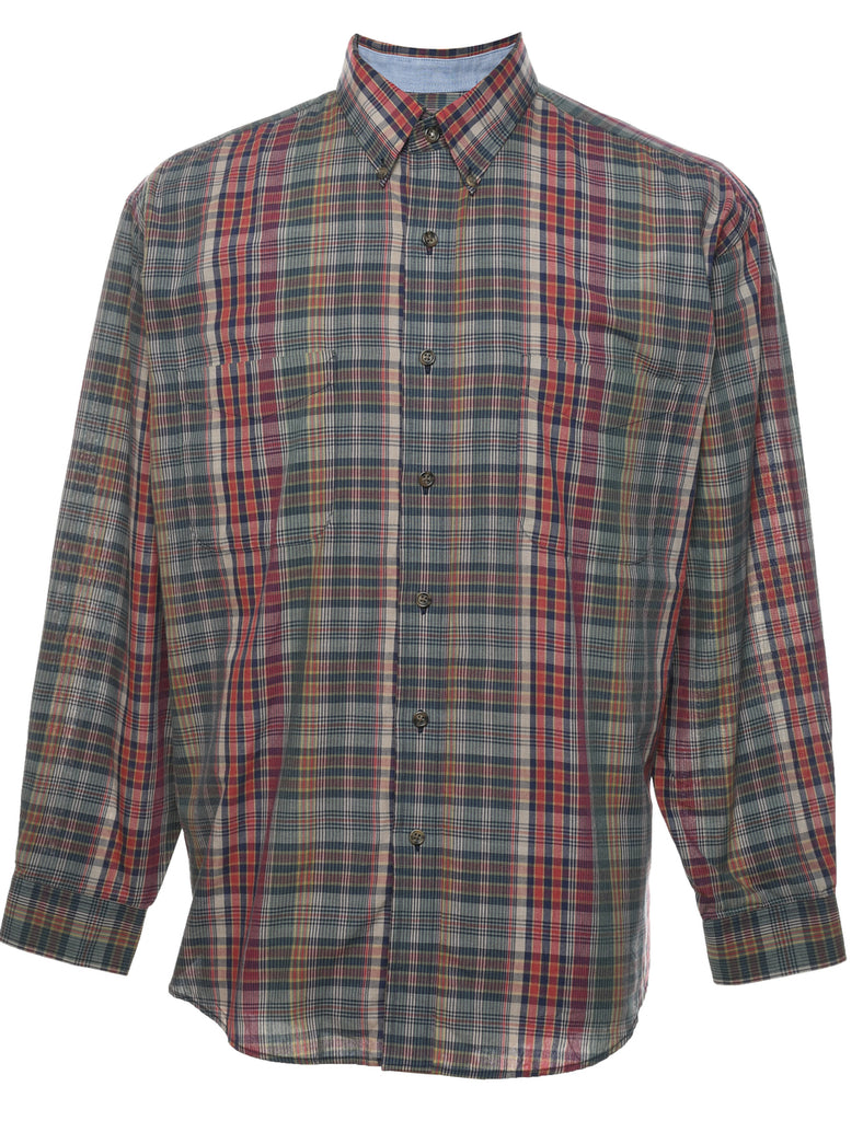 Van Heusen Checked Shirt - M