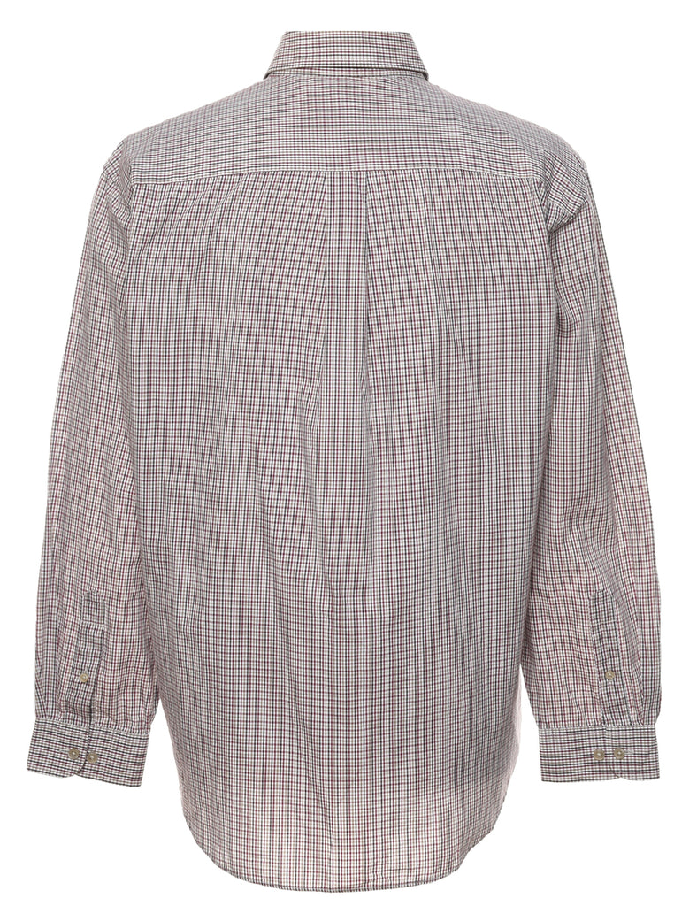 Van Heusen Checked Shirt - L