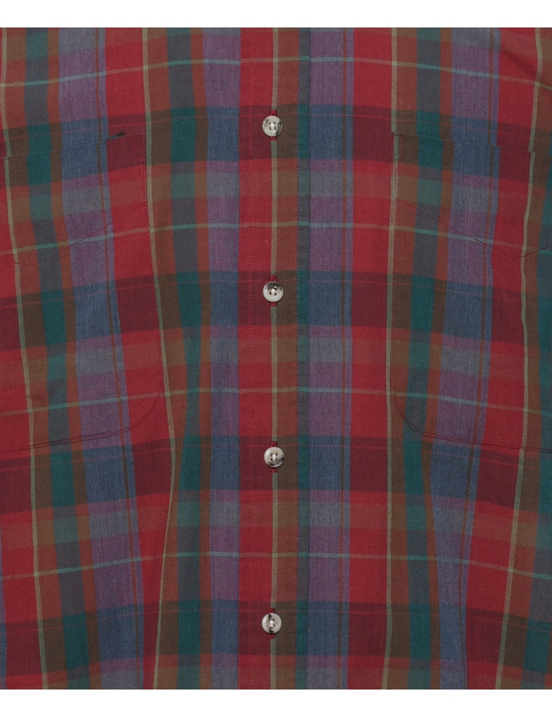 Van Heusen Checked Shirt - L