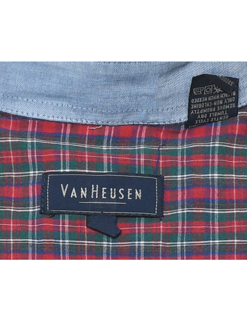 Van Heusen Checked Shirt - L