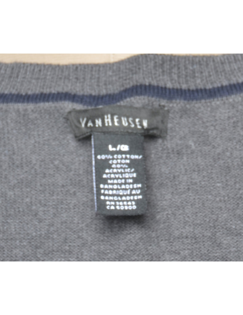 Van Heusen Grey Jumper - L