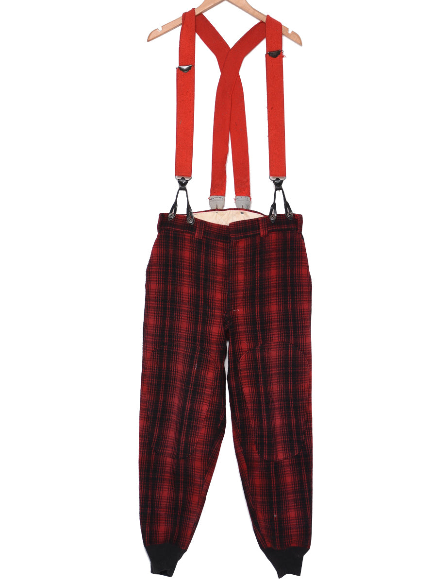 Mens red new arrivals salopettes