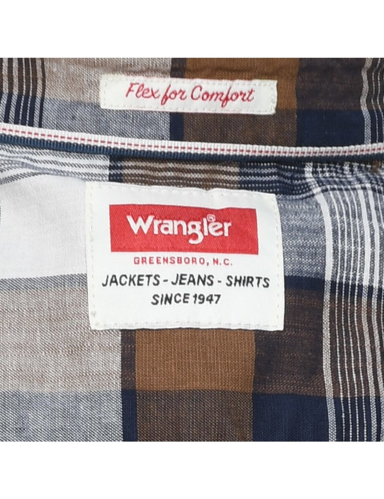 Wrangler Checked Shirt - L