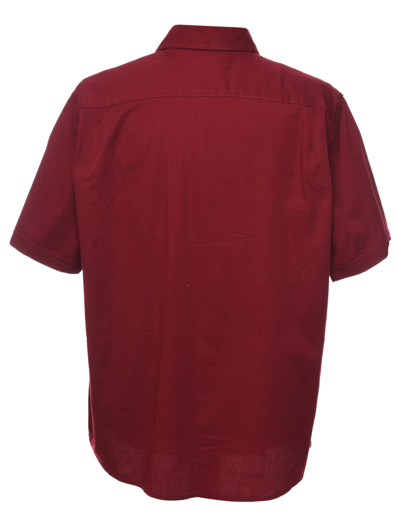 Wrangler Red Short Sleeved Shirt - L