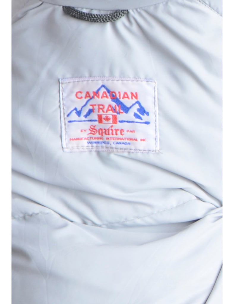Beyond Retro Label Zip Front Parka Jacket