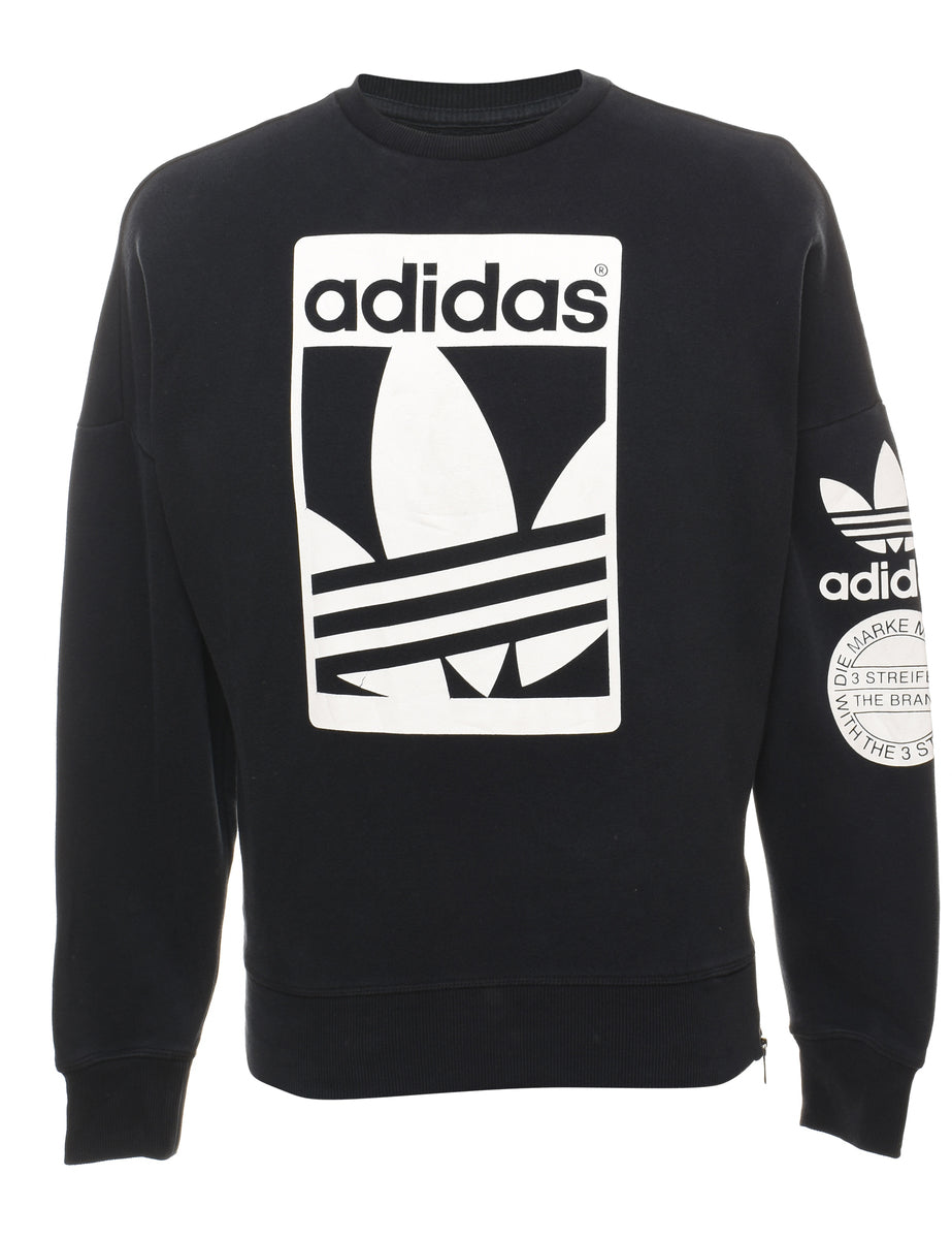 Adidas printed sweatshirt discount
