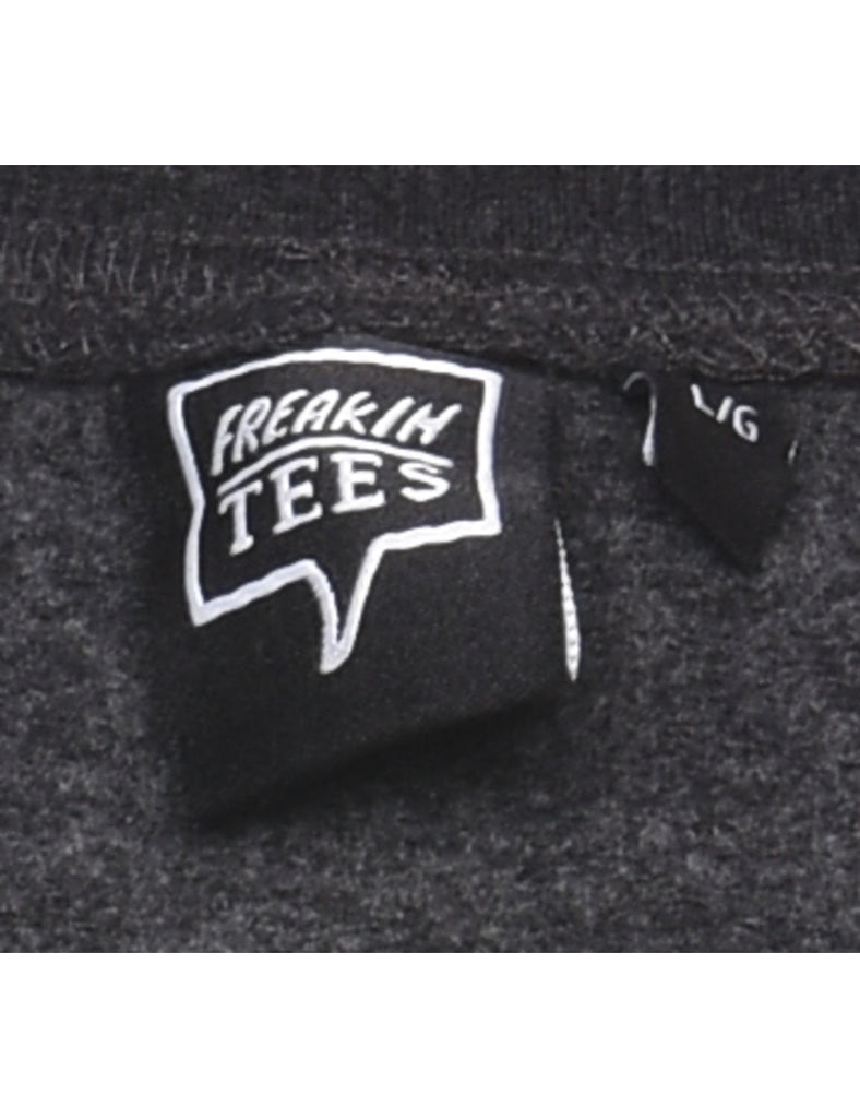 All I Want For Christmas Printed Sweatshirt  - L