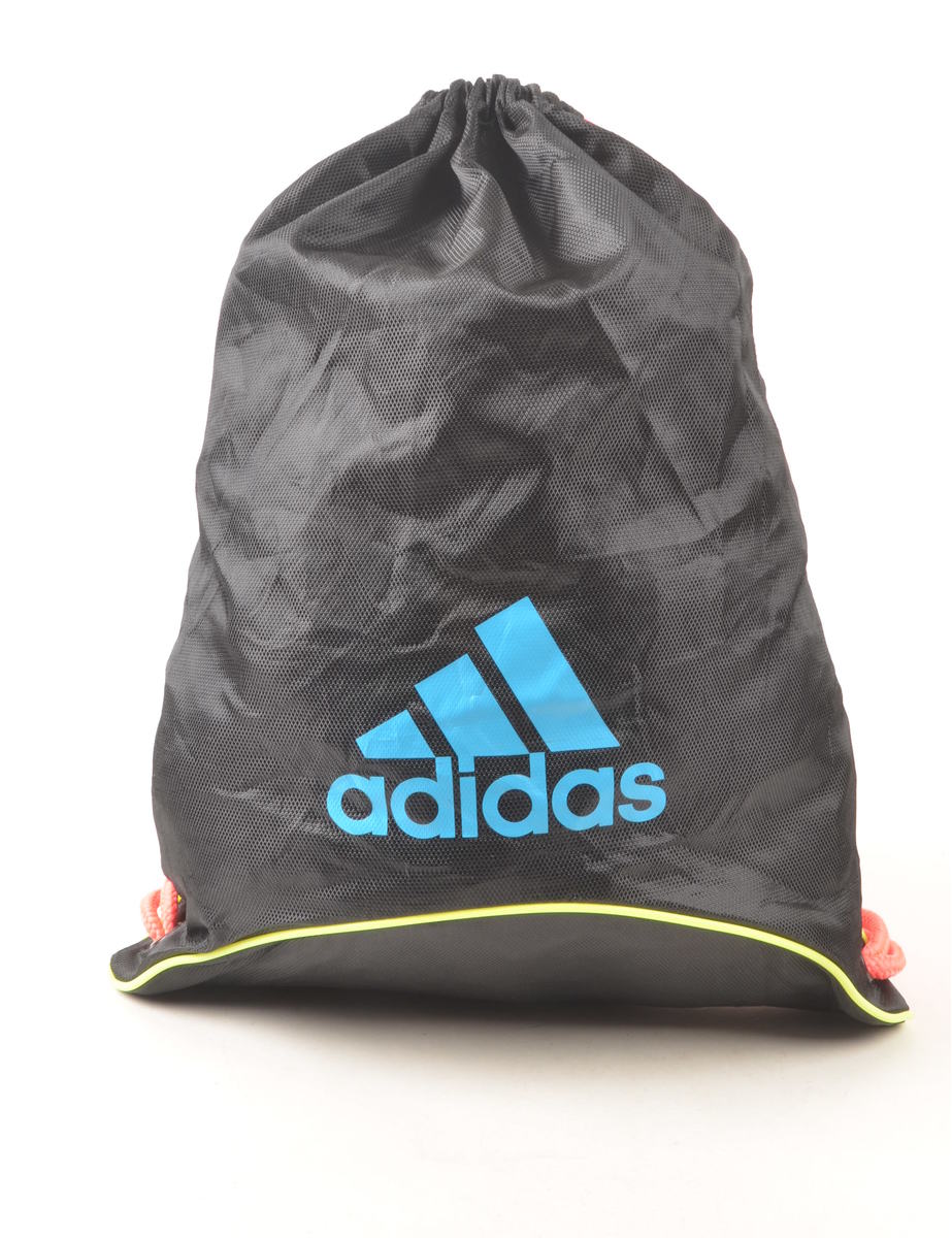 adidas burst drawstring backpack Unisex Adidas Black, Blue & Pink Adidas Drawstring Backpack Black, L