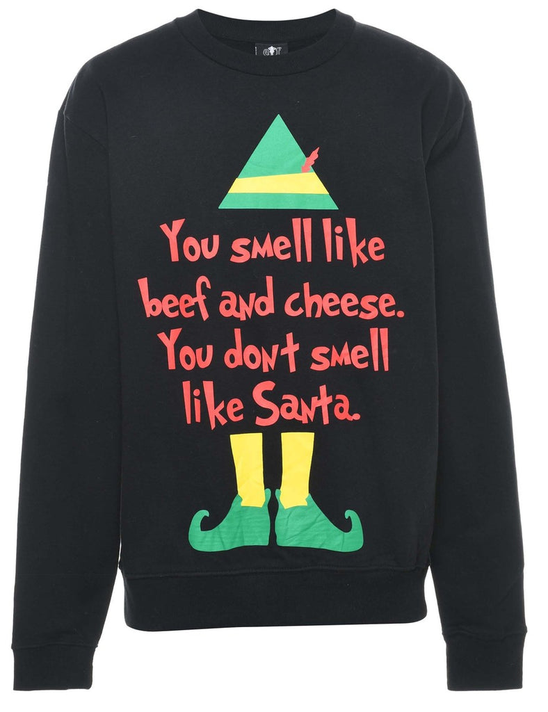 Black Christmas Sweatshirt - S