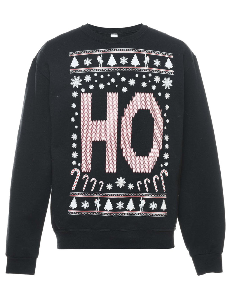 Black Christmas Sweatshirt - S