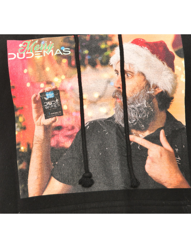 Black Christmas Sweatshirt - M