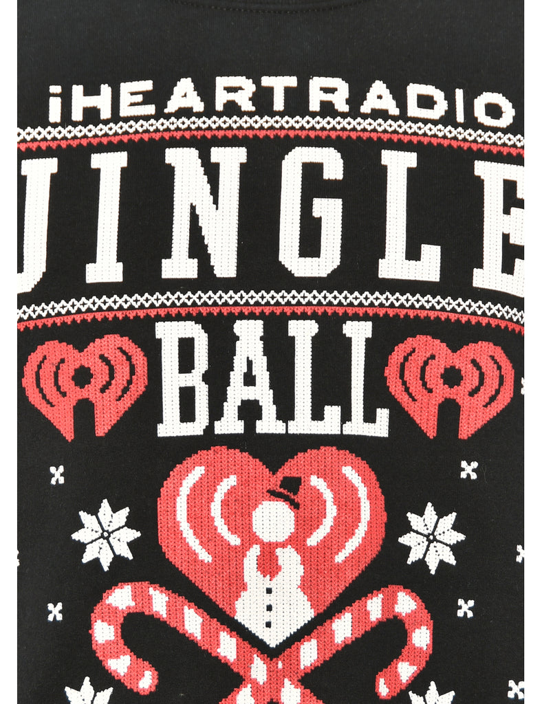 Black Christmas Sweatshirt - M