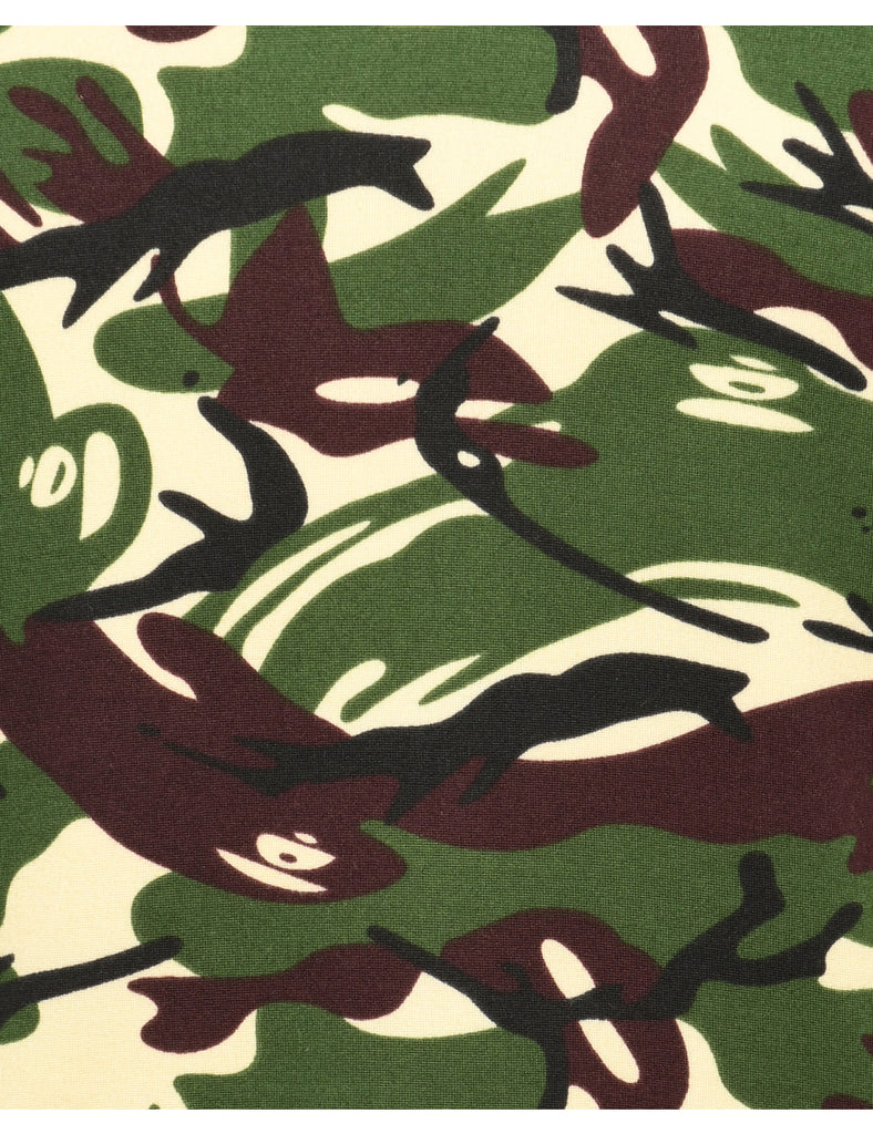 Camoflage Multi Colour Sweatshirt - L