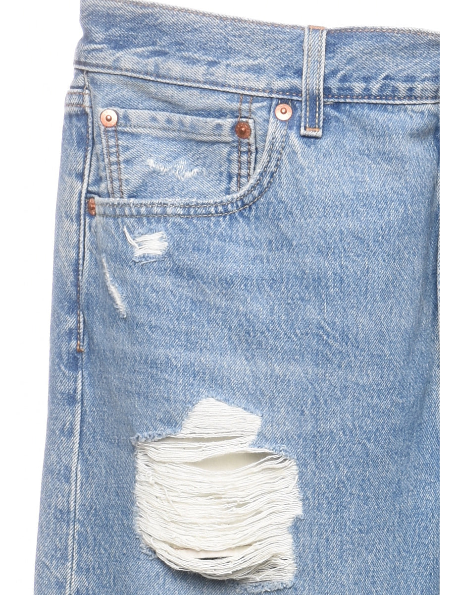 Distressed levis sale