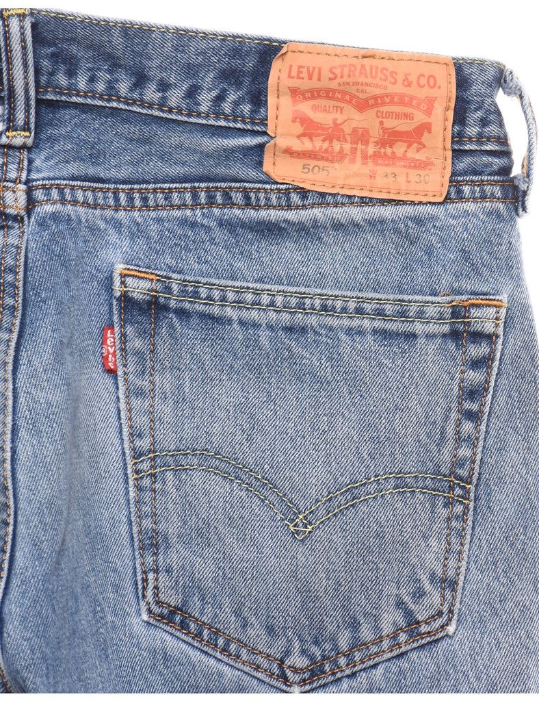 Faded Wash Levi's 505 Jeans - W34 L30