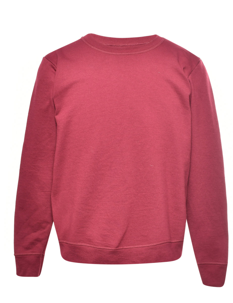 Red hanes sweatshirt 2025