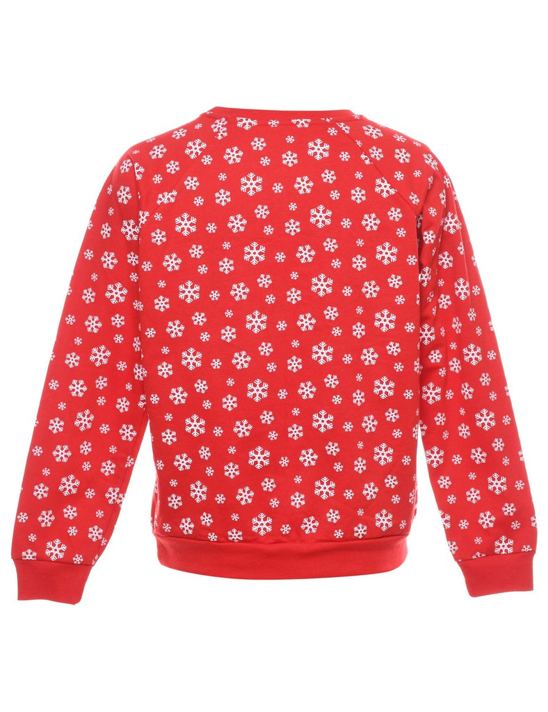 Light Up Mickey Mouse Christmas Sweatshirt - S