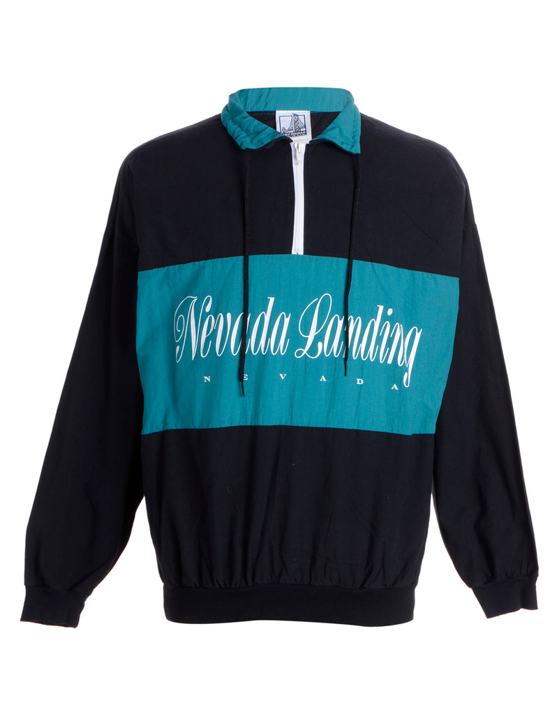 Beyond Retro Label Nevada Landing Printed Sweatshirt