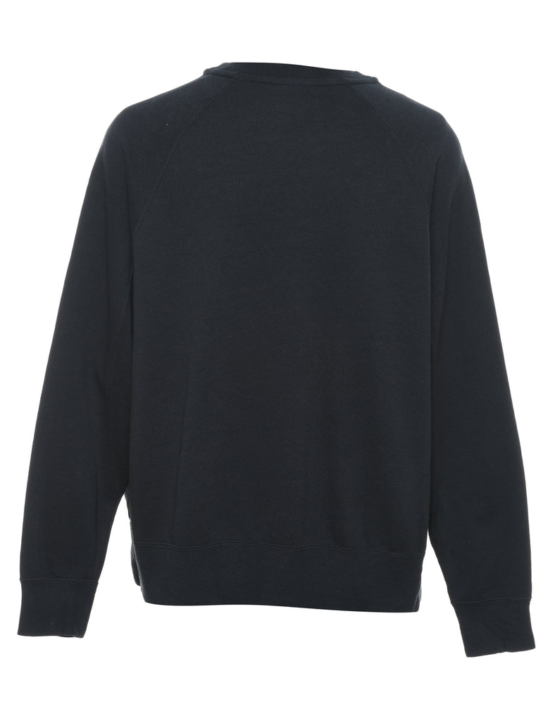 Nike Black Plain Sweatshirt - L
