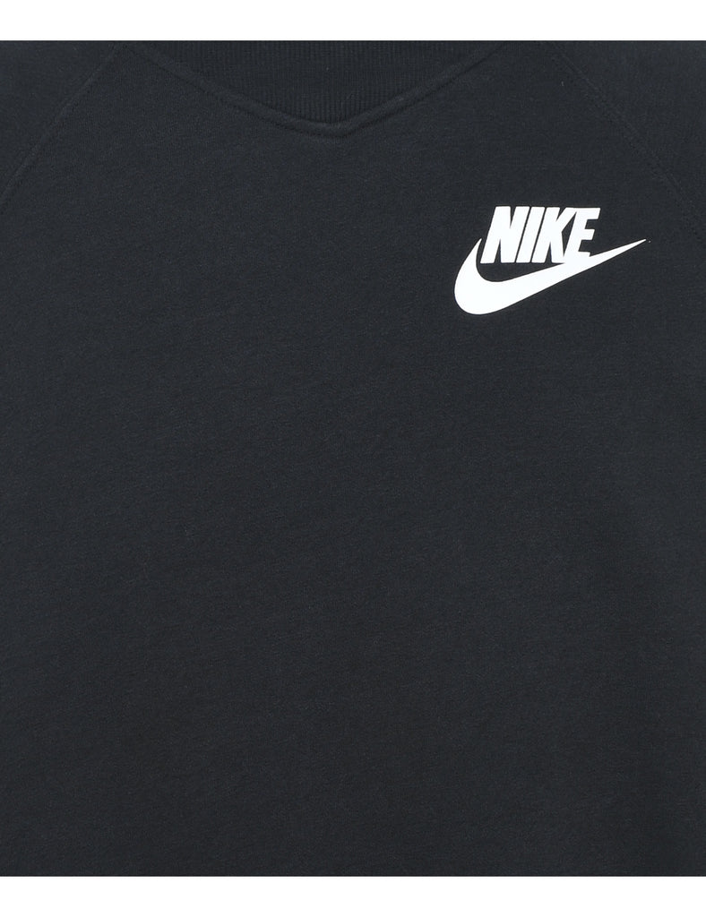 Nike Black Plain Sweatshirt - L