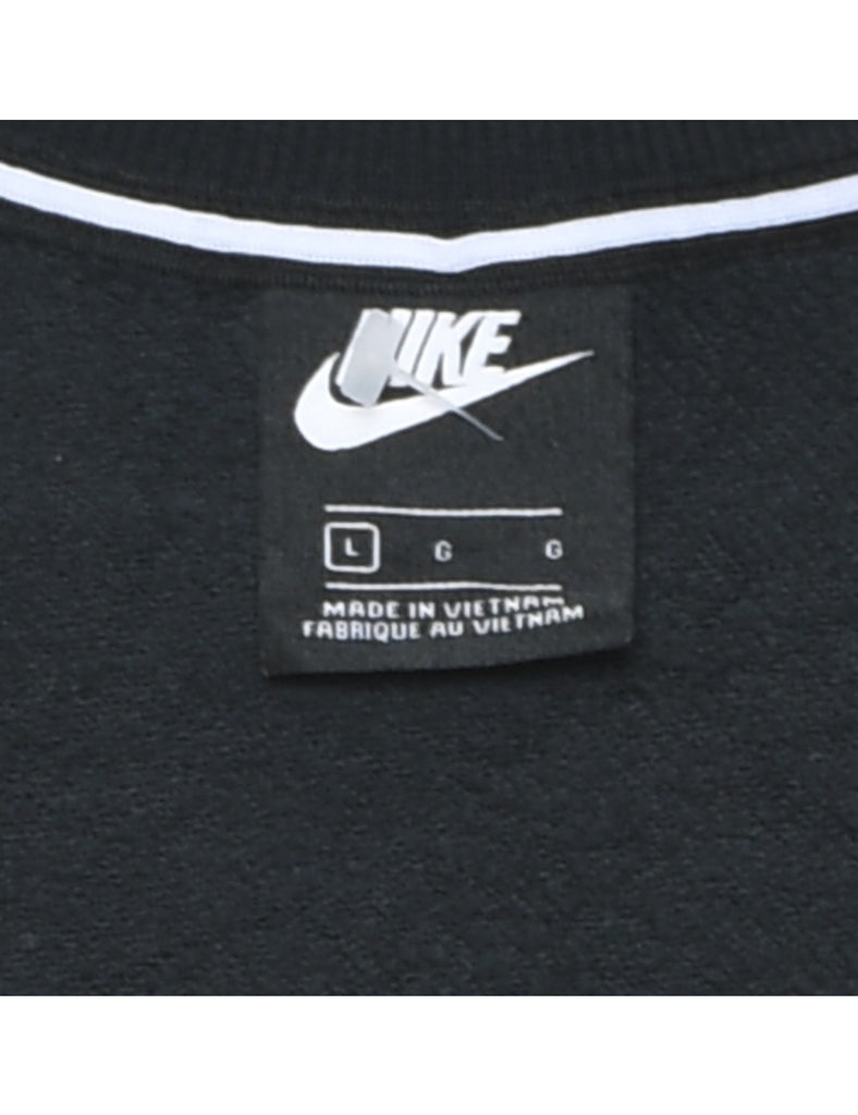 Nike Black Plain Sweatshirt - L