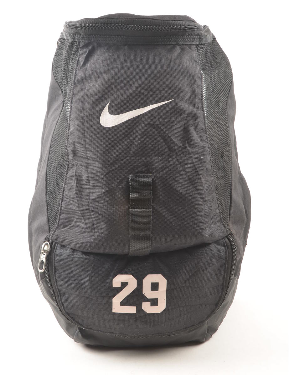 nike backpack team swoosh RetroRetroUnisex Nike Nike Black & White Contrast #29 Backpack Black, M