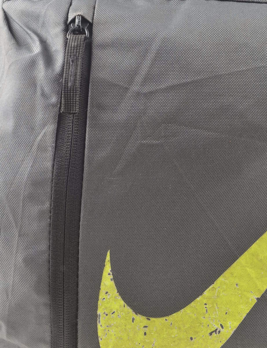nike backpack neon green RetroRetroUnisex Nike Nike Grey & Lime Green Classic Backpack Grey, M