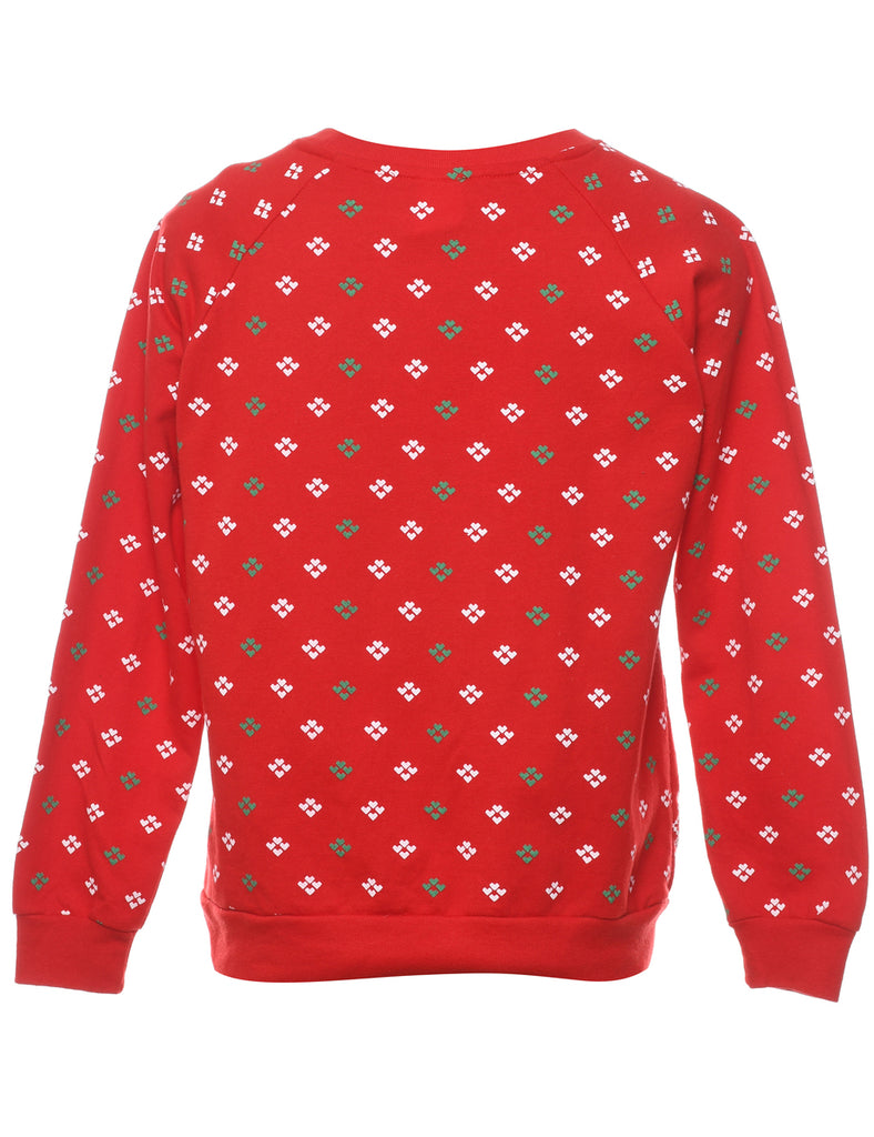 Red Christmas Sweatshirt - S