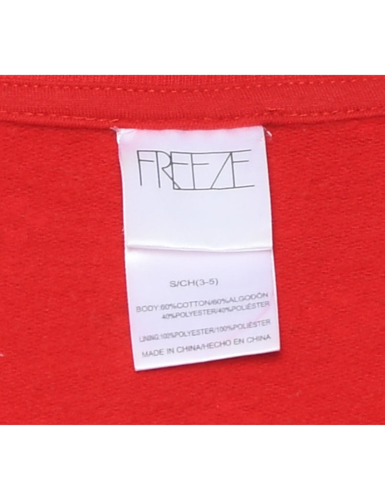 Red Christmas Sweatshirt - S